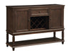 Parkins Server with Lower Shelf Rustic Espresso image