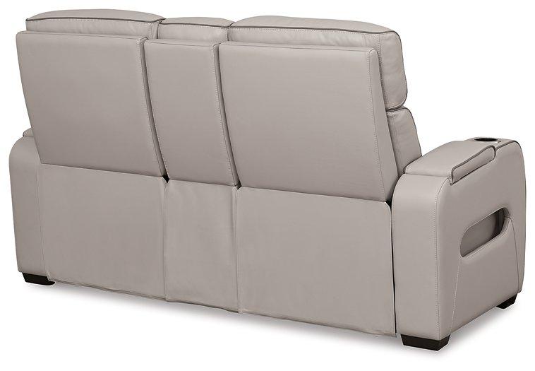 Boyington Power Reclining Loveseat with Console