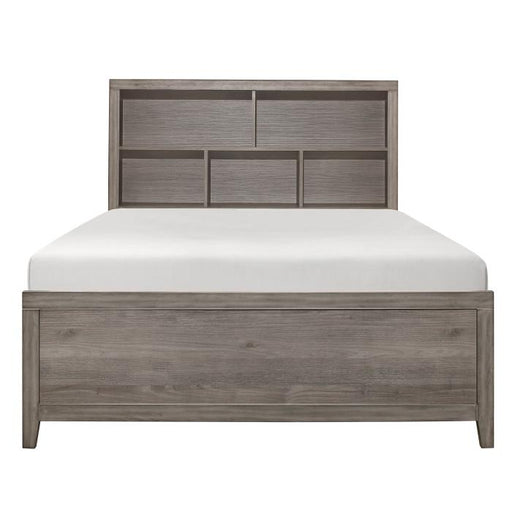 Woodrow Queen Platform Bed in Gray 2042NB-1* image