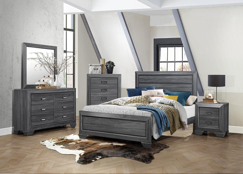 Beechnut 6 Drawer Dresser in Gray 1904GY-5