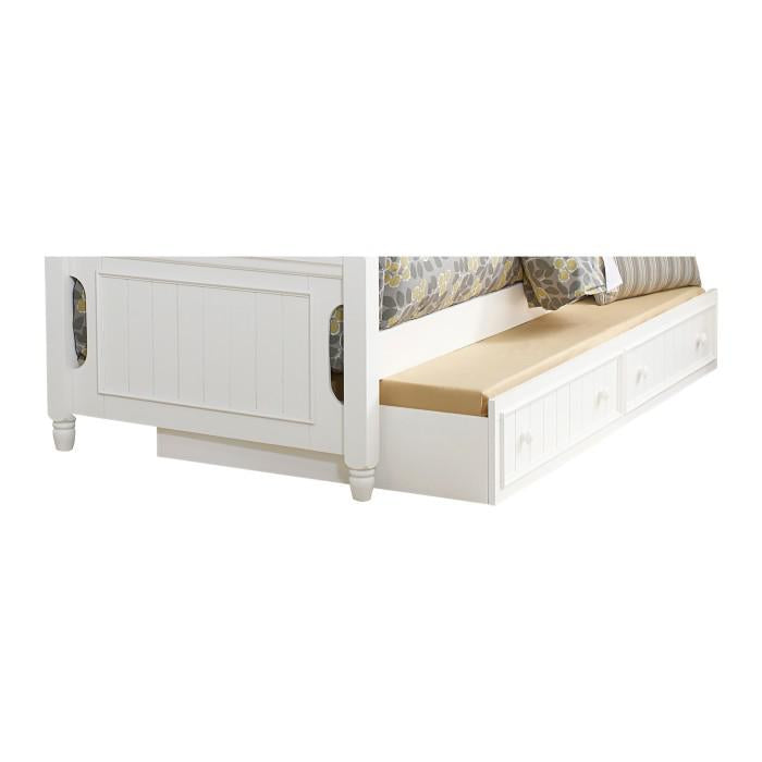 Clementine Twin Trundle in White B1799-R image