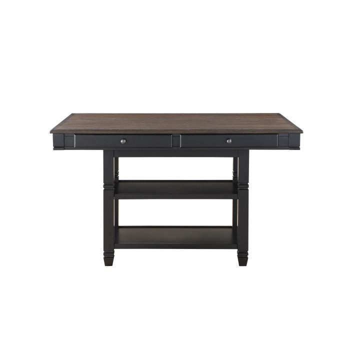 Baywater Counter Height Table in Natural and Black 5705BK-36 image