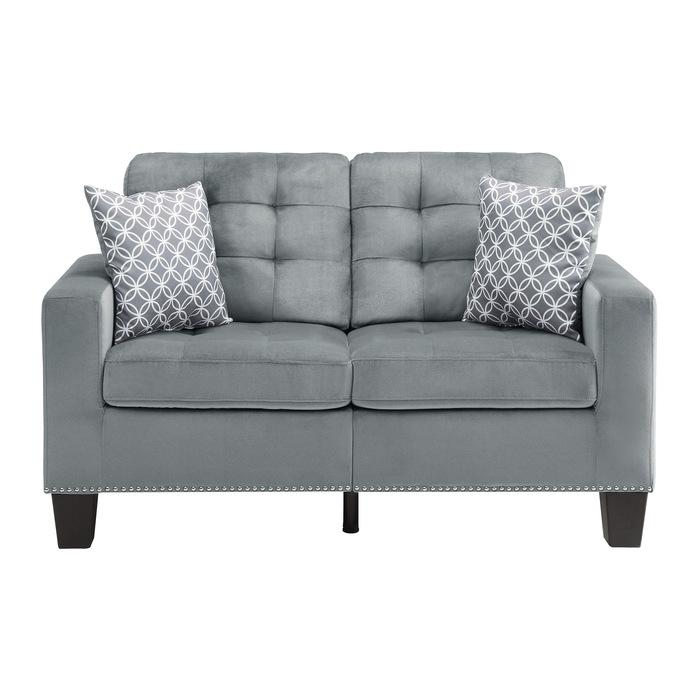 Lantana Loveseat in Gray 9957GY-2 image