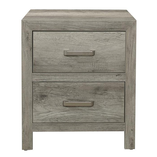 Mandan 2 Drawer Nightstand in Weathered Gray 1910GY-4 image