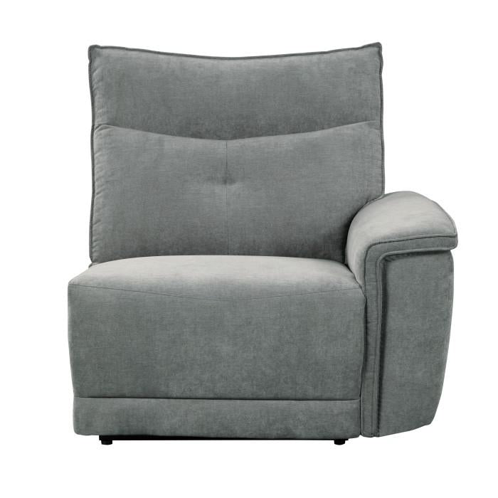 Tesoro Right Side Reclining Chair in Dark Gray 9509DG-RR image