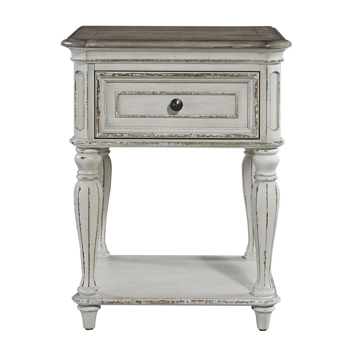 Liberty Magnolia Manor Leg Nightstand in Antique White image