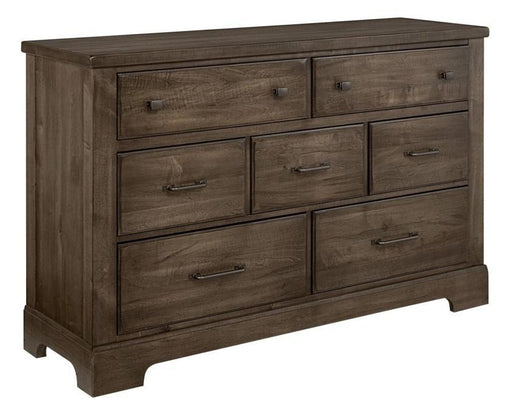 Vaughan-Bassett Cool Rustic 7 Drawer Dresser in Mink image