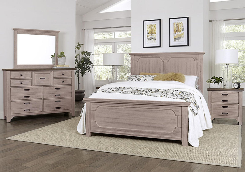 Vaughan-Bassett Bungalow 2 Drawer Nightstand in Dover