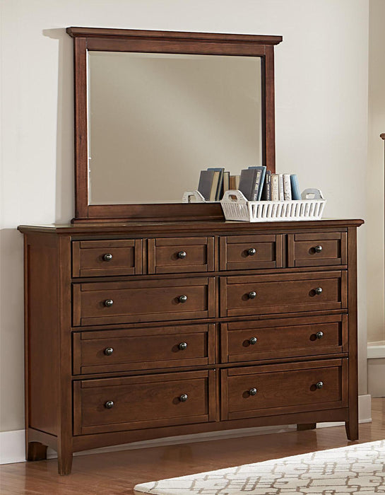 Vaughan-Basset Bonanza Landscape Mirror in Cherry