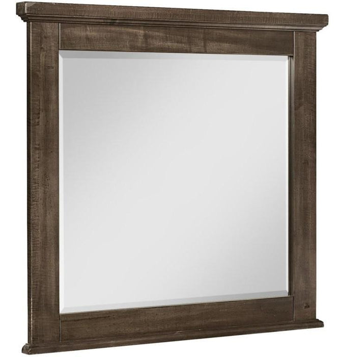 Vaughan-Bassett Cool Rustic Landscape Mirror in Mink image