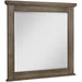 Vaughan-Bassett Cool Rustic Landscape Mirror in Stone Grey image