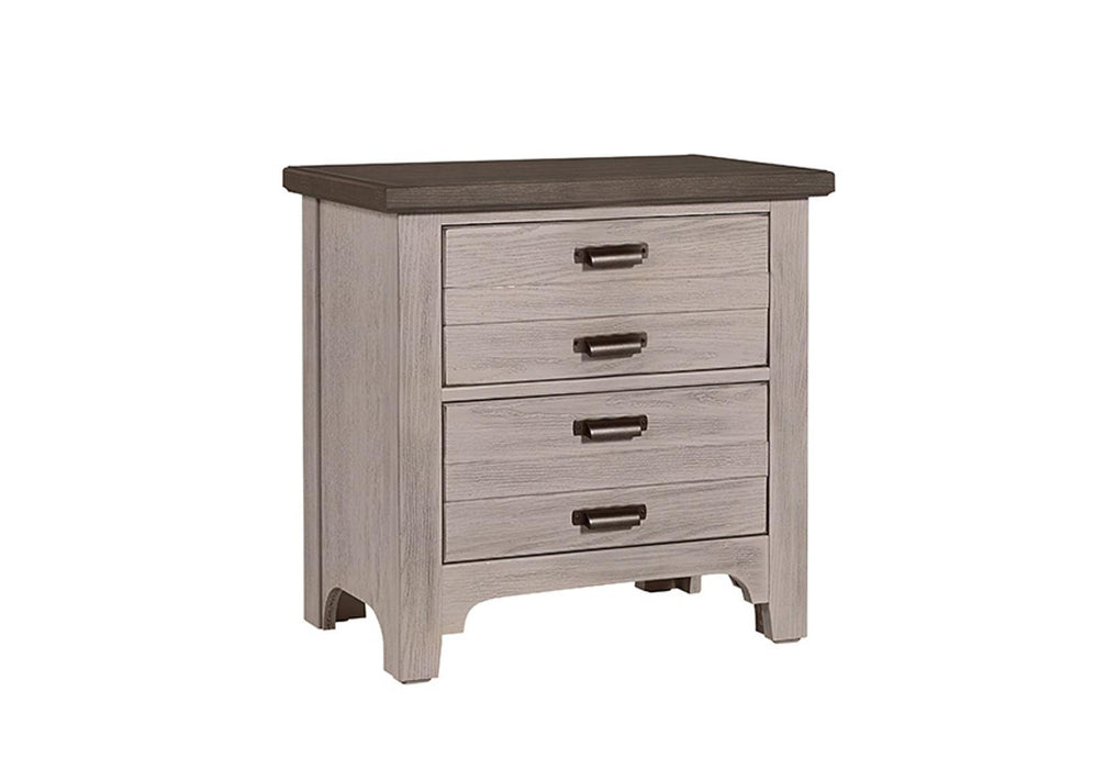 Vaughan-Bassett Bungalow 2 Drawer Nightstand in Dover image