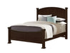 Vaughan-Bassett Bonanza Cal King Poster Bed Bed in Merlot image