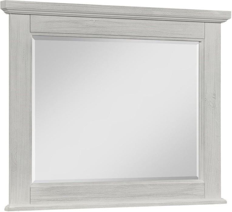 Vaughn-Bassett Sawmill Landscape Mirror in Alabaster Two Tone image